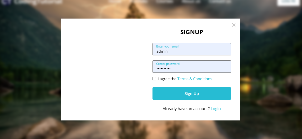 How to Create Login & Registration Form in HTML, CSS and JavaScript?