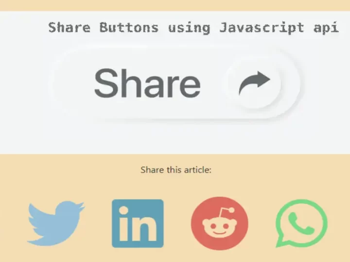 Create Social Media Sharing Buttons