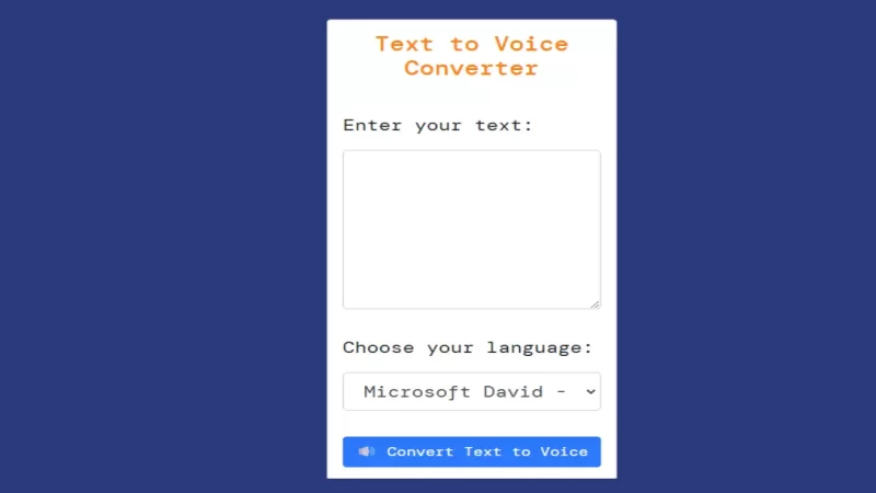 Build Text to Speech App in JavaScript Using the Speech Synthesis API