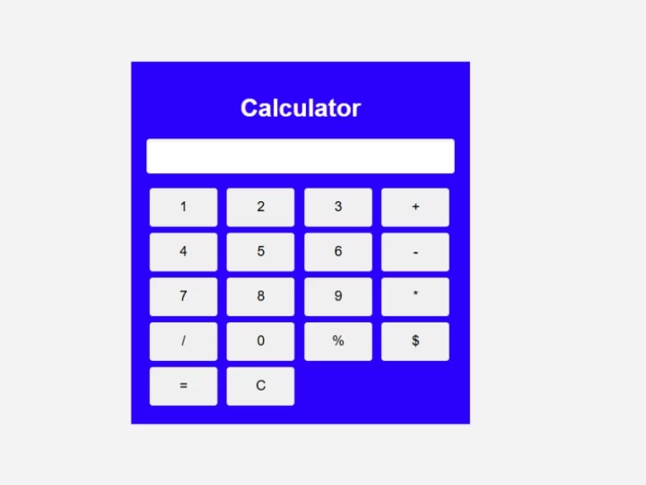 Build a Simple Calculator with JavaScript