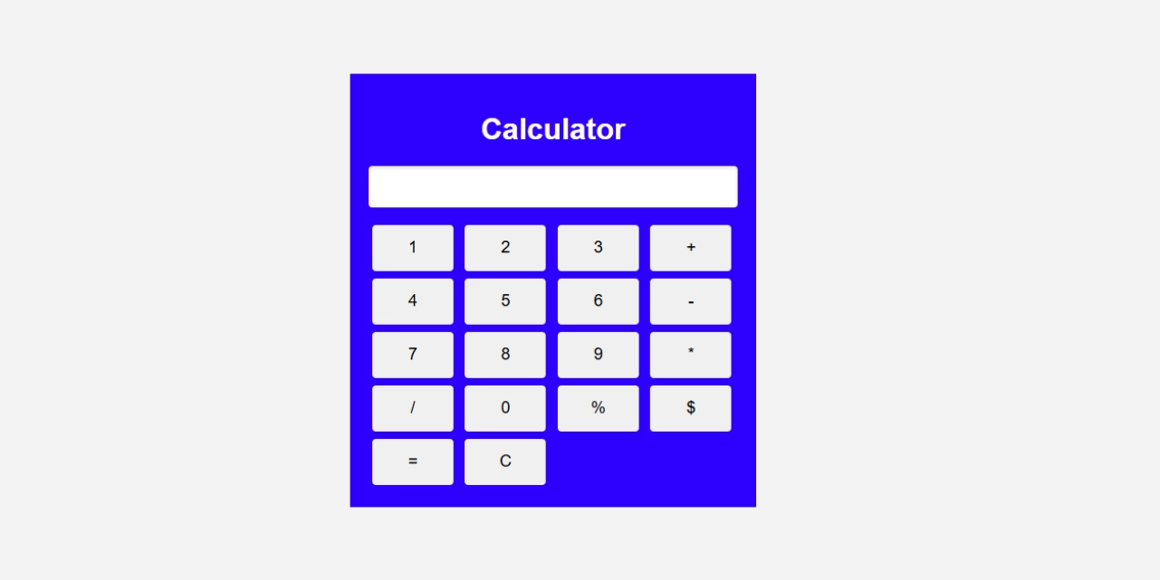 Build a Simple Calculator with JavaScript