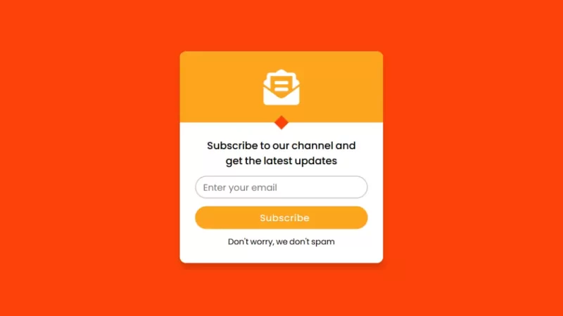 How to Creating a Responsive and Attractive Subscription Form?