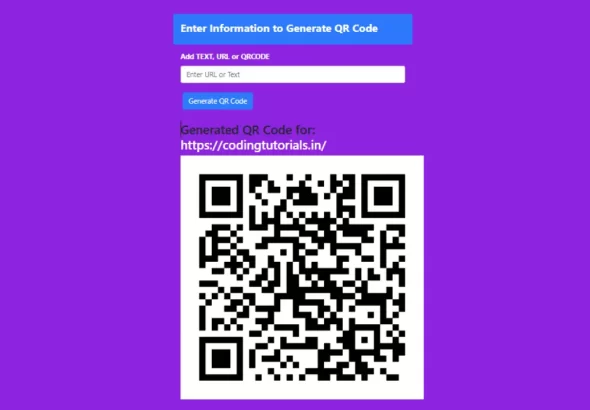 Dynamic QR Code